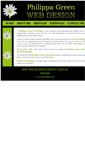Mobile Screenshot of philippagreenwebdesign.co.uk